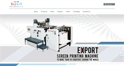 Desktop Screenshot of keywell-printer.com